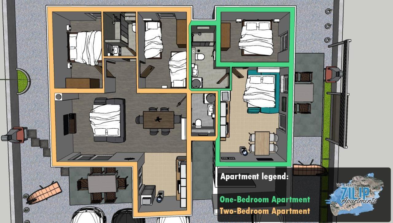 Zilip Apartments 维尔 外观 照片